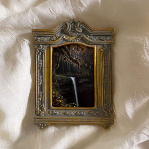 Front of Silver Falls in Vintage Frame