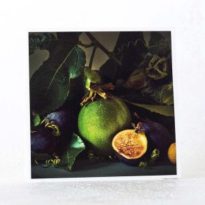 Passion Fruit and Figs Greeting Card