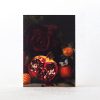 Pomegranates and Roses Mini Greeting Card