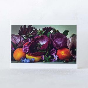 Poppies and Apricots Greeting Card