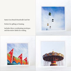 Three Card Santa Cruz Greeting Card Set