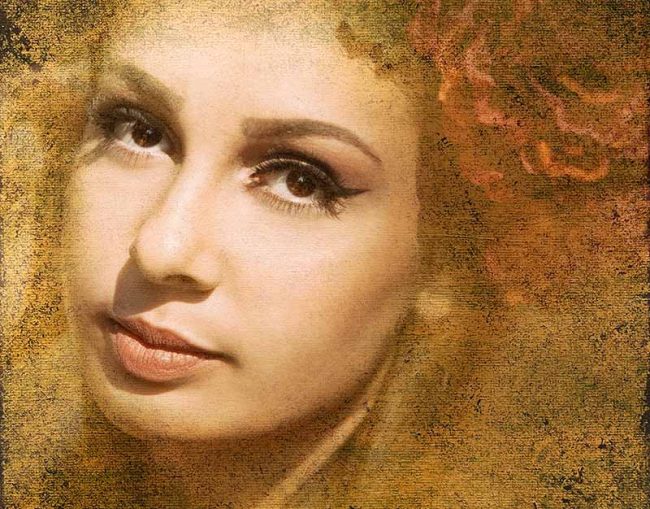 Close up portrait of young woman