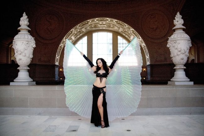 Bellydancer at SF City Hall