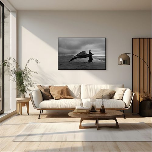Swept Framed Canvas
